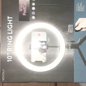 Wireless 10" light ring